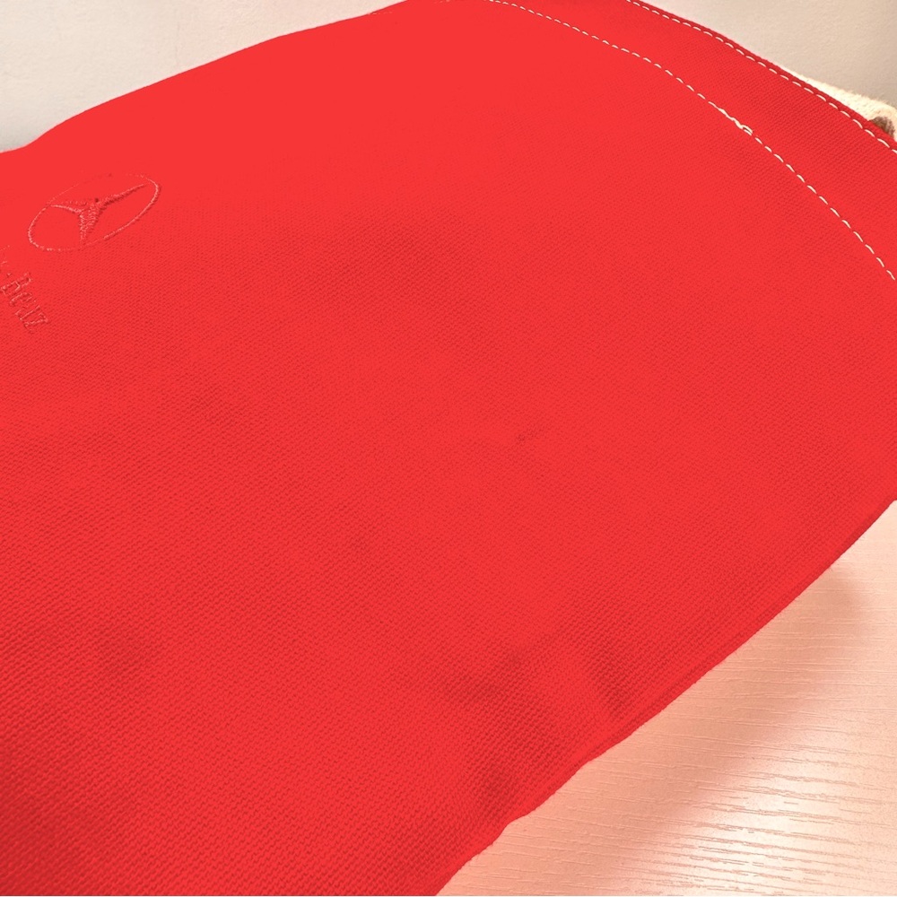 Mercedes Benz Vintage Red Canvas Tote Bag - Picture 9 of 16